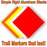 Aluminum Trail Markers