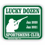 Vinyl Hunting Club/Resort Decals