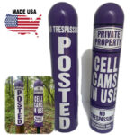 Slotloc 360 cellular camera purple sign
