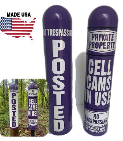 Slotloc 360 cellular camera purple sign